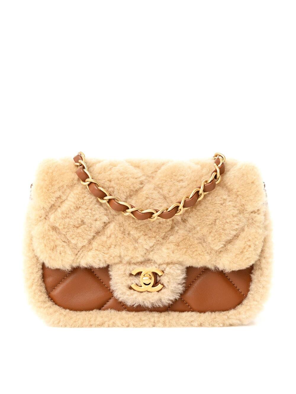 Chanel Shearling Lambskin Quilted Mini #270144C99B
